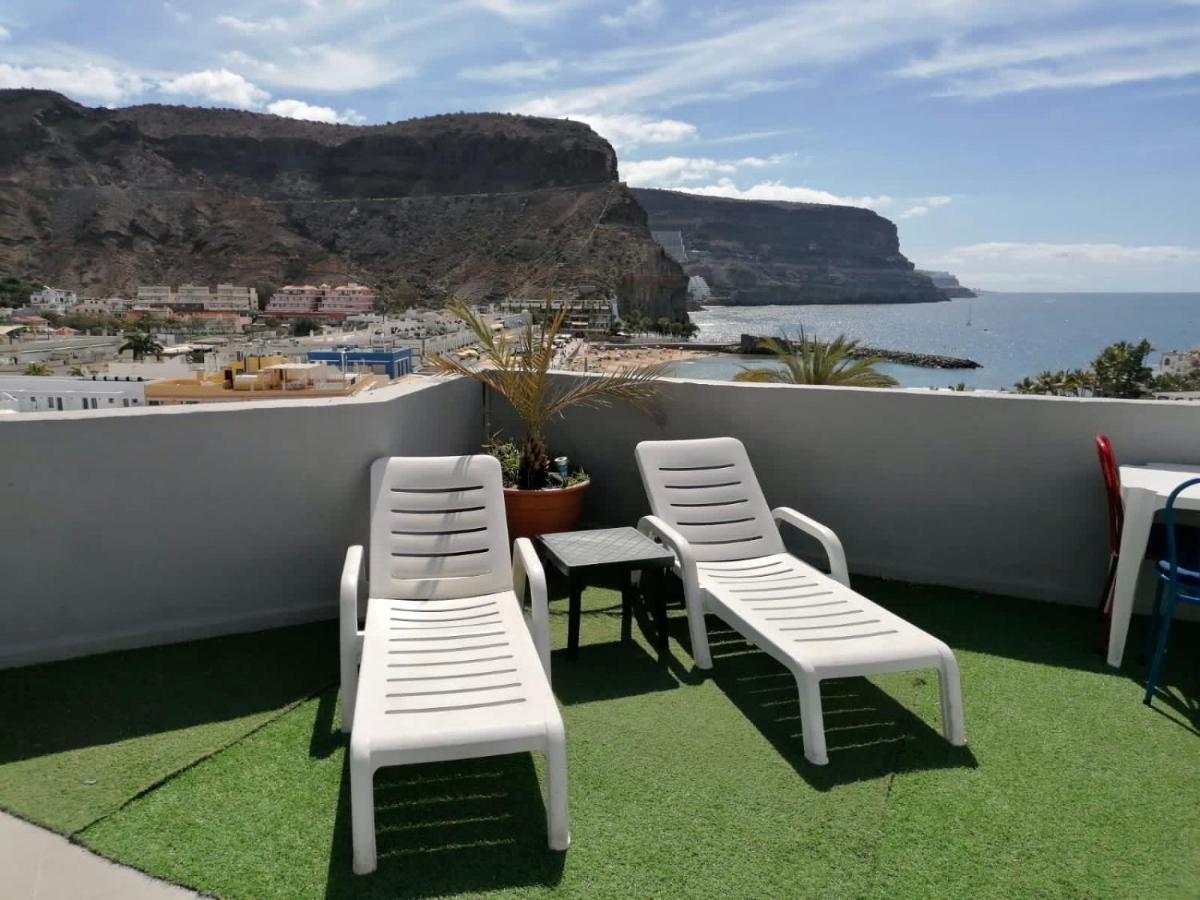 Pension Playa Puerto De Mogan Exterior foto
